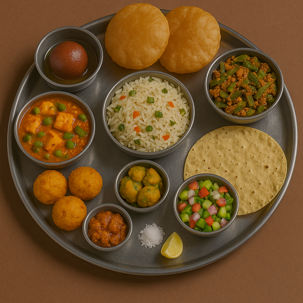 Silver Thali